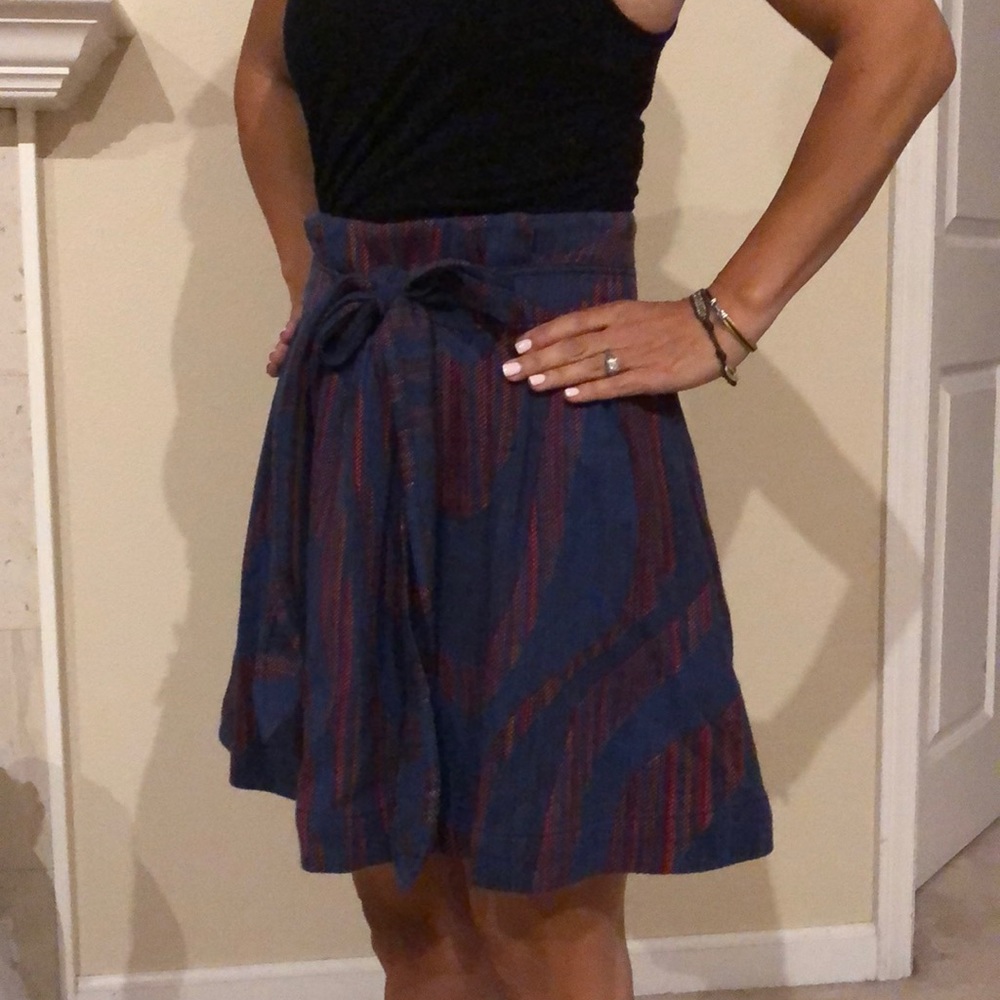 Sidra Anthropologie Patterned Skirt